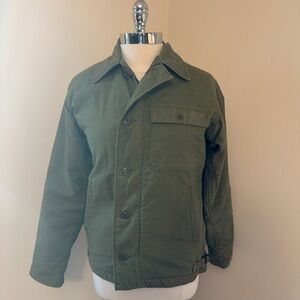 Vintage 1986 Khaki Lined Type I Army Jacket Size XS-S